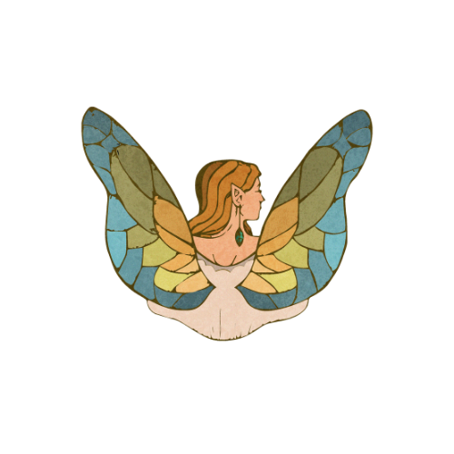 Blanco Violeta Cursiva Insignia Logo (1)